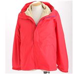 3WAYナイロンフルジップパーカーフリースインナー付き　レッド M