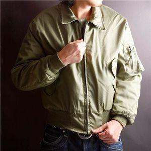 【メンズ】 アメリカ軍放出　-10度対応ノメックスジャケット オリーブ SMALL-SHORT