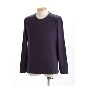 ユニセックス長袖Tシャツ M ネイビー