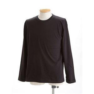 ユニセックス長袖Tシャツ S ブラック