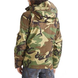 アメリカ軍ECWCS-1ジャケット復刻版 MM-10411 ウッドランドカモ XLサイズ(日本サイズXXL)