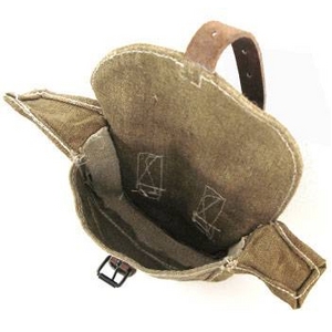 ロシア軍放出 キャンパスベルトポーチ 【中古】