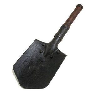 チェコ軍放出 シャベル中古