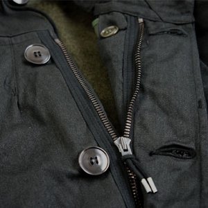 フランス軍放出 M64パーカー ライナー付 JP023ND ブラック染 86(M相当)【デットストック】【未使用】