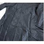 スウェーデン軍放出 M60レインコート JR012NN ブラック 38(M相当)【デットストック】【未使用】