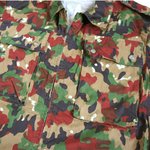 スイス軍放出 M83カモジャケット JJ069NN M相当 【デットストック】【未使用】