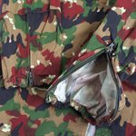 スイス軍放出 M83カモジャケット JJ069NN M相当 【デットストック】【未使用】