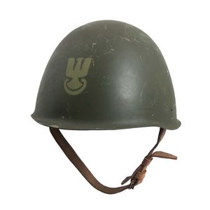 ポーランド軍放出　スチールヘルメット　HM027UN　【中古】