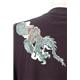 むかしむかし 語れる立体和柄ロングTシャツ 緑龍 S-1670