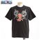 むかしむかし ワンピースコレクション 和柄半袖Tシャツ  S-2438/チョッパー双龍 黒S
