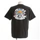 むかしむかし ワンピースコレクション 和柄半袖Tシャツ S-2449/麦わらパイレーツ 黒