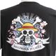 むかしむかし ワンピースコレクション 和柄半袖Tシャツ S-2449/麦わらパイレーツ 黒