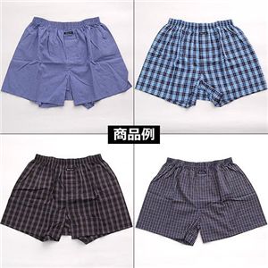 MEN’S CLUB 先染チェック トランクス LL