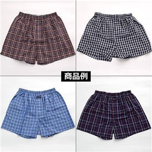 MEN’S CLUB 先染チェック トランクス LL