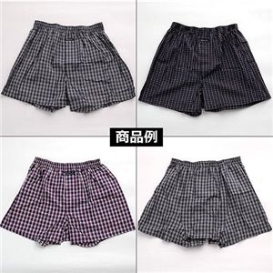 MEN’S CLUB 先染チェック トランクス LL
