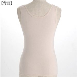 アロエ加工 レース付タンクトップ 5枚セット L