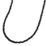 ブラックスピネルネックレス 38cm