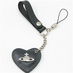 Vivienne Westwood フォトブックキーホルダー/ハートストラップ DarkGrey 4186V