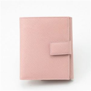 Salvatore Ferragamo バラリボン ダブルホック財布 22A209 Blush