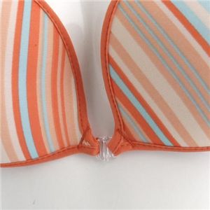 ヌーブラ プリントエアライト ストライプOrange A