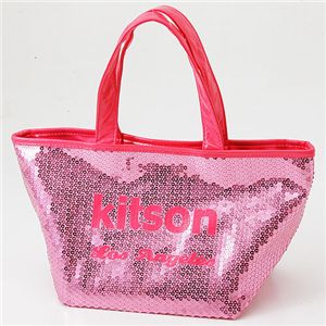 KITSON（キットソン） スパンコール ミニ トートバッグ 3553 ピンク/ピンク