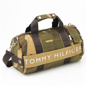 TOMMY HILFIGER(トミー・フィルフィガ―) 迷彩柄 ミニボストンバッグ cam