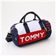 TOMMY HILFIGER（トミーフィルフィガー） ミニダッフルバッグ Mini Duffle I 467・Navy×Red