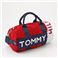 TOMMY HILFIGER（トミーフィルフィガー） ミニダッフルバッグ Mini Duffle I 607・Red×Combo