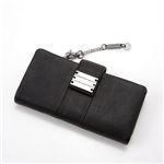 DIESEL(ディーゼル) レザー 長財布 C ブラック
