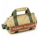 TOMMY HILFIGER(トミーフィルフィガー) マイクロミニダッフルバッグ MICRO MINI DUFFLE L200150-261・Khaki×Brown