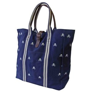 RALPH LAUREN(ラルフローレン)スカル柄RUGBYトート 7013615