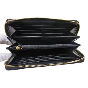 COACH(コーチ)ラウンドジップ長財布 F48115 B4/BK ブラック