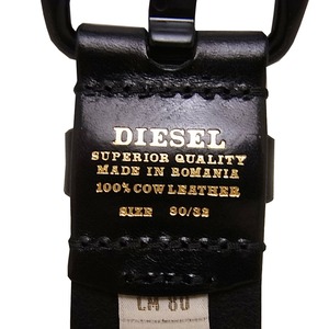 DIESEL (ディーゼル) レザーベルト X03721PR227-H5902　75ｃｍ