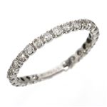 K18WG�i18���z���C�g�S�[���h�j�_�C�������h�G�^�j�e�B�����O�i�w�ցj�v0.5ct�@125401�@21��