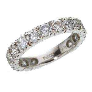 2ctエタニティダイモンドリング 鑑別付き 11号