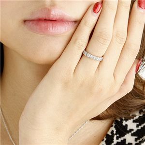 2ctエタニティダイモンドリング 鑑別付き 11号