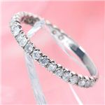 Pt900 ���v0.5ct�_�C�������h �v���`�i�G�^�j�e�B�����O 11��