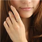 K18YG（イエローゴールド） ダイヤモンド1.0ctエタニティリング 15号