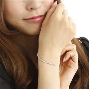 K18WG2ctテニスブレスレット