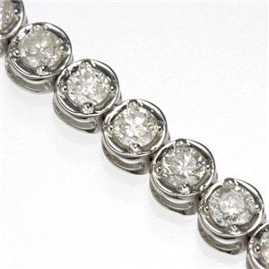 K18WG2ctテニスブレスレット