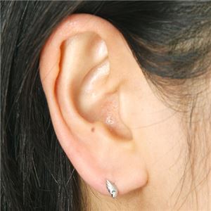 Pt900 プラチナ モチーフピアス エンジェル