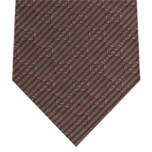 GUCCI (グッチ) ネクタイ N-GUC-A00733 Gray系