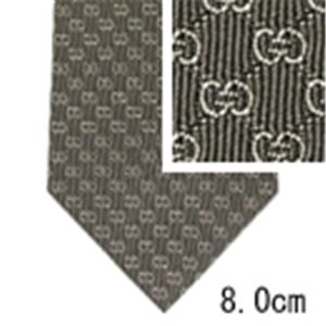 GUCCI (グッチ) ネクタイ N-GUC-A00751 Gray系