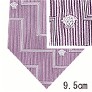 VERSACE (ヴェルサーチ) ネクタイ N-VER-A00109 Purple系