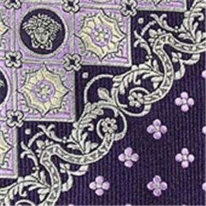 VERSACE (ヴェルサーチ) ネクタイ N-VER-A00150 Blue系