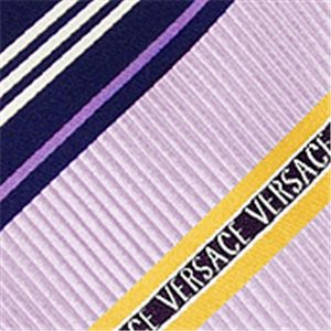 VERSACE (ヴェルサーチ) ネクタイ N-VER-A00161 Purple系