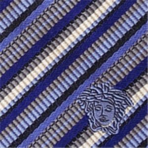 VERSACE (ヴェルサーチ) ネクタイ N-VER-A00209 Blue系