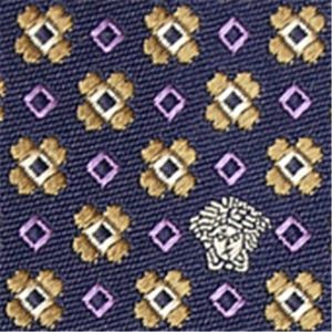 VERSACE (ヴェルサーチ) ネクタイ N-VER-A00215 Blue系