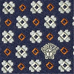 VERSACE (ヴェルサーチ) ネクタイ N-VER-A00217 Blue系
