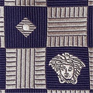 VERSACE (ヴェルサーチ) ネクタイ N-VER-A00229 Blue系